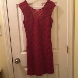 Red Lovely Day Dress